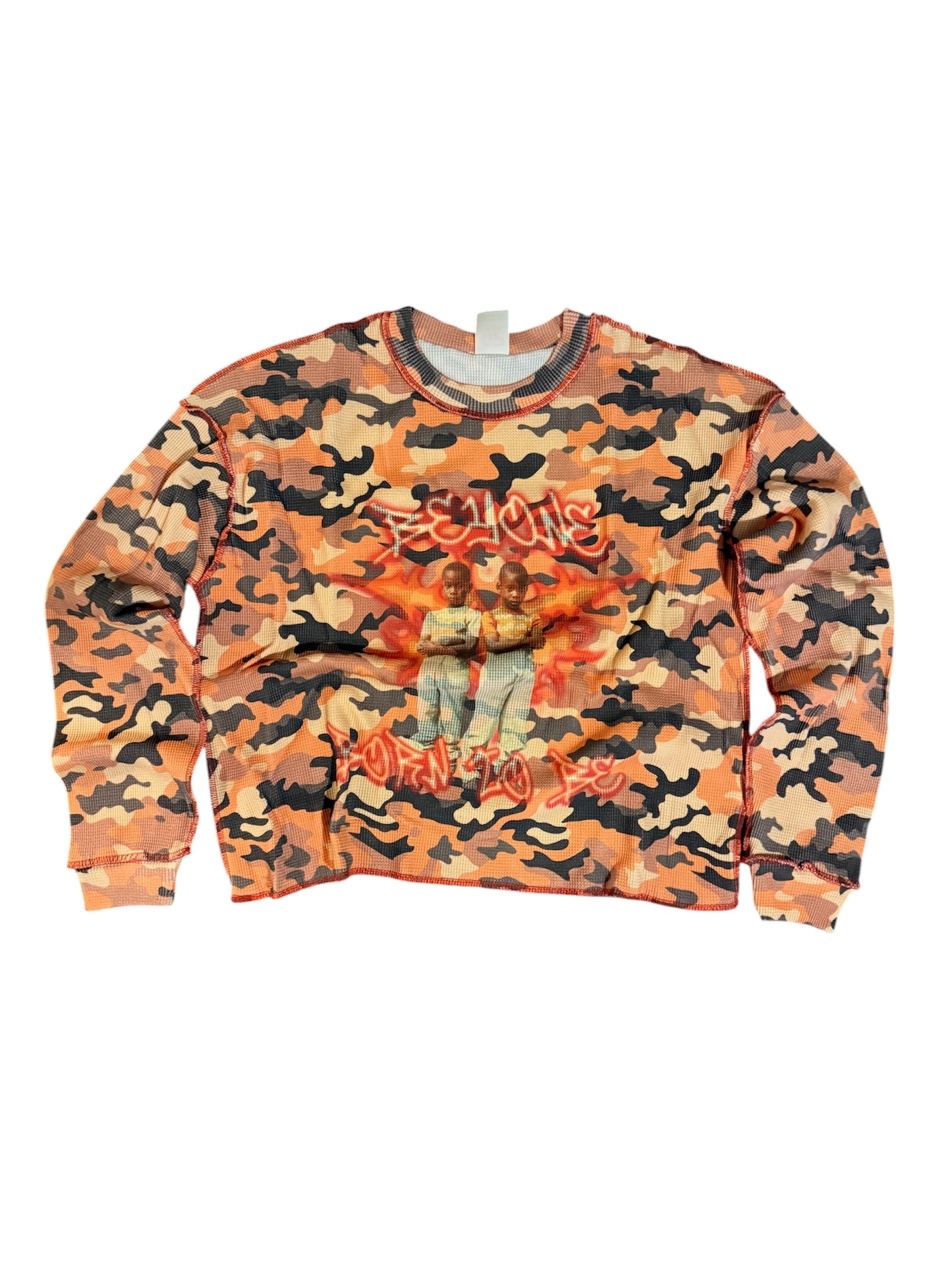 Born To Be Camo L/S